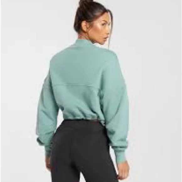 gymshark heavyweight loopback sweat pullover - Picture 2 of 7